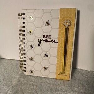 Bee You Notebook with Pen 🐝🐝🐝